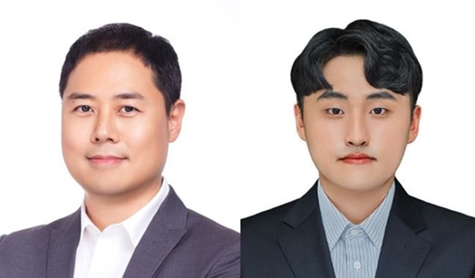 ▲ 고려대 기계공학부 심준형 교수(왼쪽, 교신저자)와 강성민 연구원(제1저자).ⓒ고려대