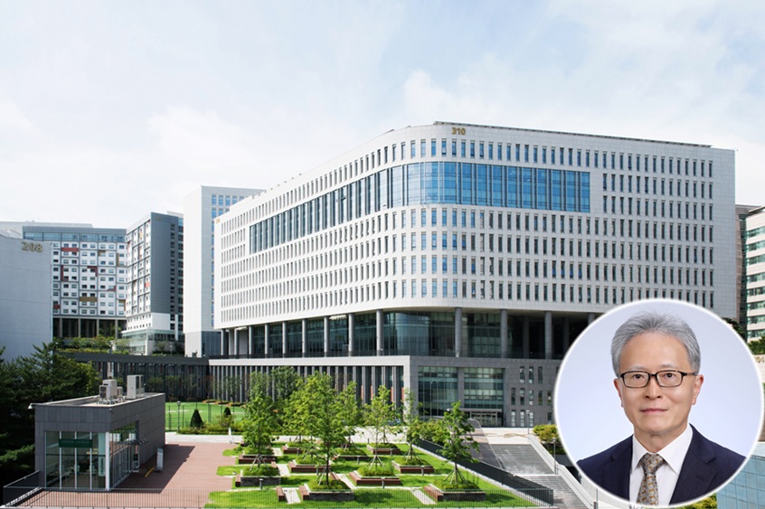 ▲ 중앙대학교 전경. 우측 하단은 박세현 총장.ⓒ중앙대