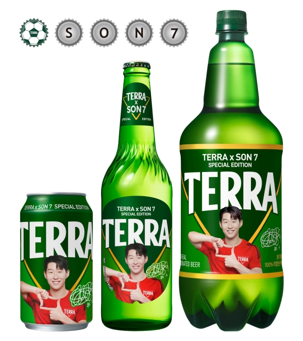 ▲ TERRA X SON7 에디션 제품 이미지ⓒ하이트진로