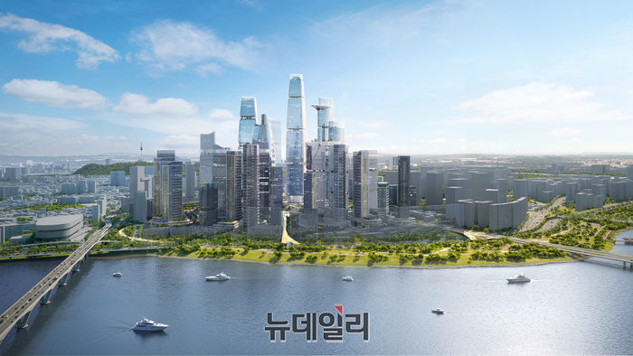 ▲ 용산국제업무지구 조감도 ⓒ서울시