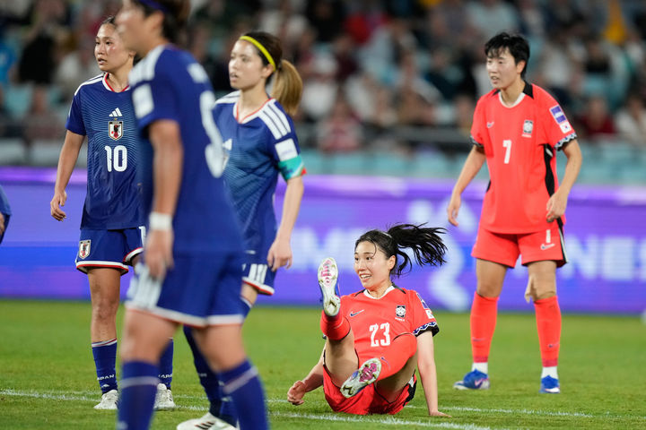 ▲ 한국 여자 축구대표팀이 아시안컵 4강에서 일본에 1-4 완패를 당했다.ⓒ뉴시스 제공