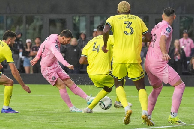 ▲ 메시가 커리어 통산 900호골을 신고했지만, 마이애미는 챔피언스컵에서 탈락했다.ⓒ뉴시스 제공