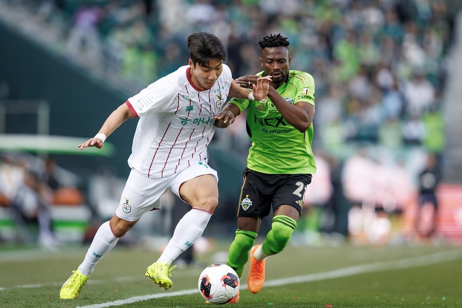 ▲ 챔피언 전북과 우승후보 대전이 오는 21일 K리그1 5라운드에서 격돌한다.ⓒ한국프로축구연맹 제공