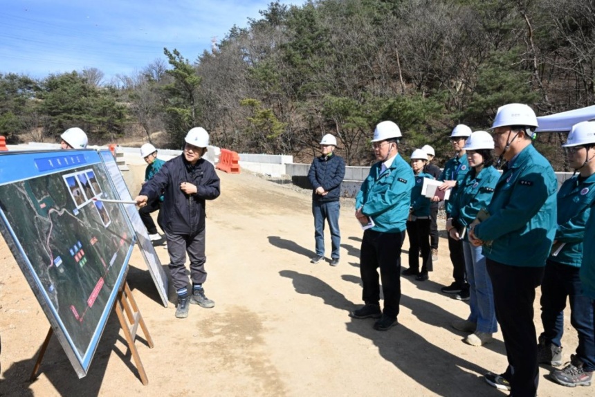 양주시, 해빙기 대비 건설현장 안전점검 실시