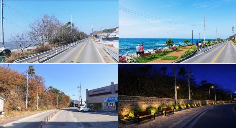 ▲ 서부해안 경관개선 예시도.ⓒ홍성군