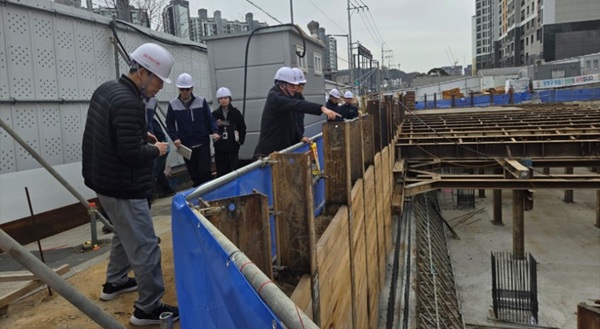 ▲ 대전시 해빙기 건설현장  48곳 점검에 39건 적발.ⓒ대전시