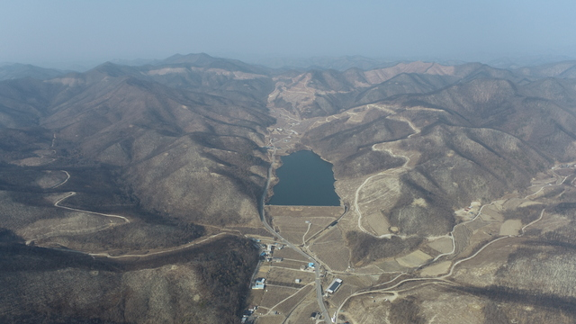 ▲ 의성군 점곡면 동변리 일원 425ha 산림경영특구 전경.ⓒ의성군