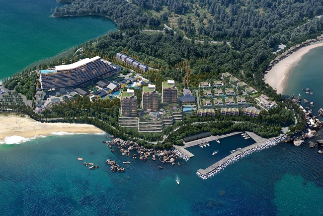 ▲ 화진포 관광지 조감도. ⓒ고성군