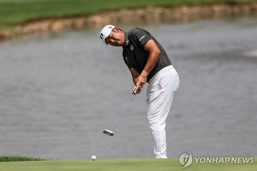 ▲ 안병훈이 LIV 골프 남아프리카공화국 대회 2라운드에서 공동 19위에 올랐다.ⓒ연합뉴스 제공