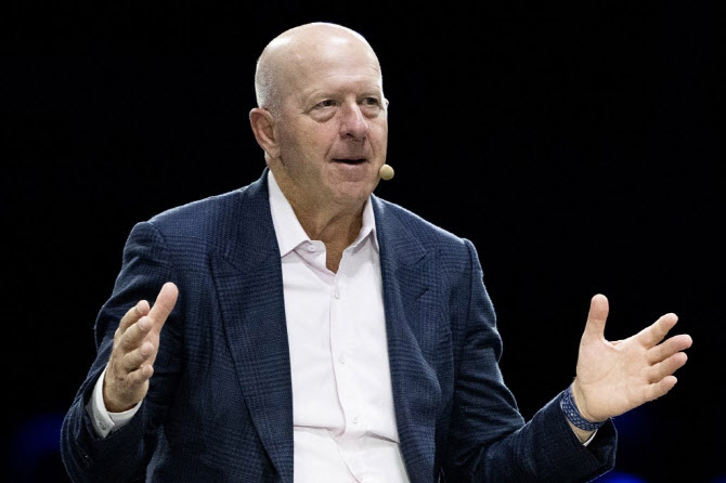 ▲ 데이비드 솔로몬 골드만삭스 최고경영자ⓒ연합뉴스