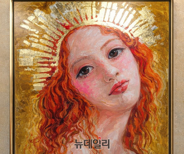 ▲ 오는 28일 Vincent Gallery 개관기념 특별초대전에 나서는 정 작가의 작품 ‘에로스의 변주’ⓒ김경태기자