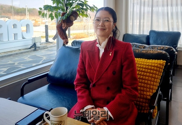 ▲ 한국 최초 누드 화가로 불리는 정봉숙.ⓒ김경태기자