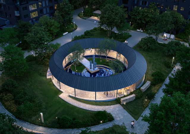 ▲ 파크오아시스 전경. ⓒHDC현대산업개발