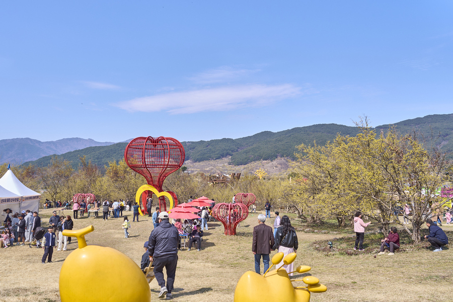 ▲ 제27회 구례산수유꽃축제 성공적으로 개최ⓒ구례군 제공
