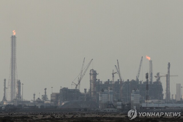 ▲ 이란이 공습을 가한 카타르의 액화천연가스(LNG) 생산 거점 라스라판. 출처=로이터ⓒ연합뉴스