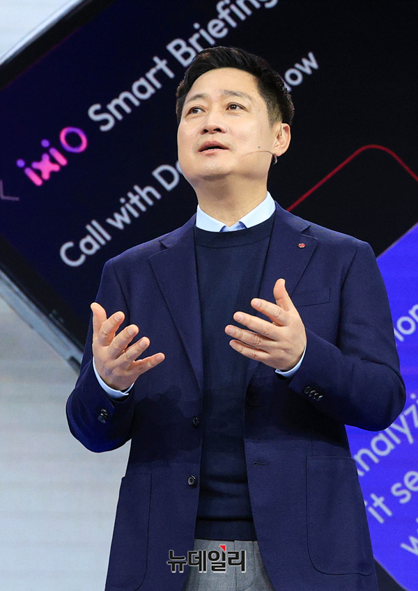 ▲ 홍범식 LG유플러스 대표.ⓒ뉴데일리DB