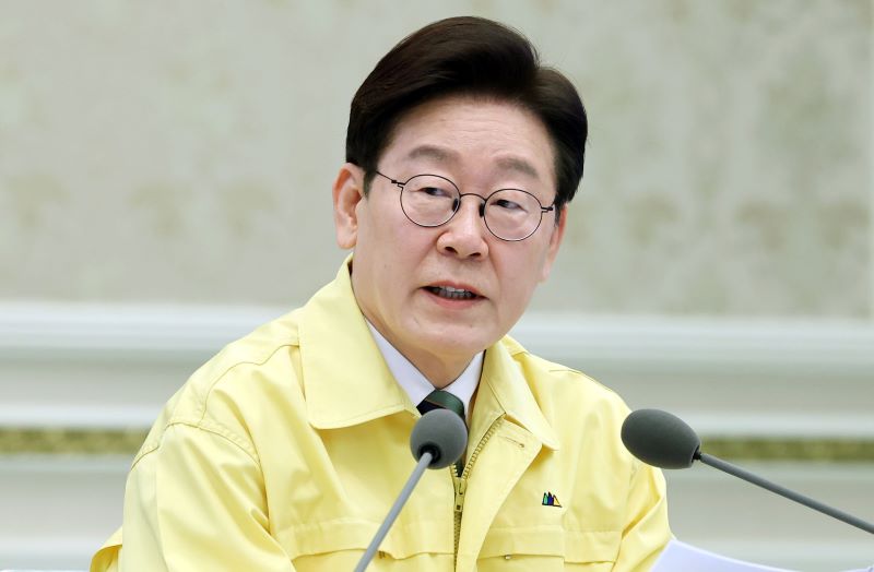 ▲ 이재명 대통령이 지난 23일 청와대에서 열린 제59차 중앙통합방위회의에서 발언하고 있다. ⓒ뉴시스