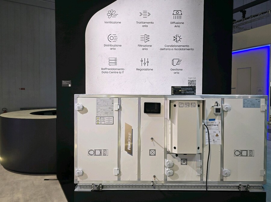 ▲ 플랙트그룹의 공기 조화기(AHU, Air Handing Unit) 'CAIRplus' 이미지ⓒ삼성전자