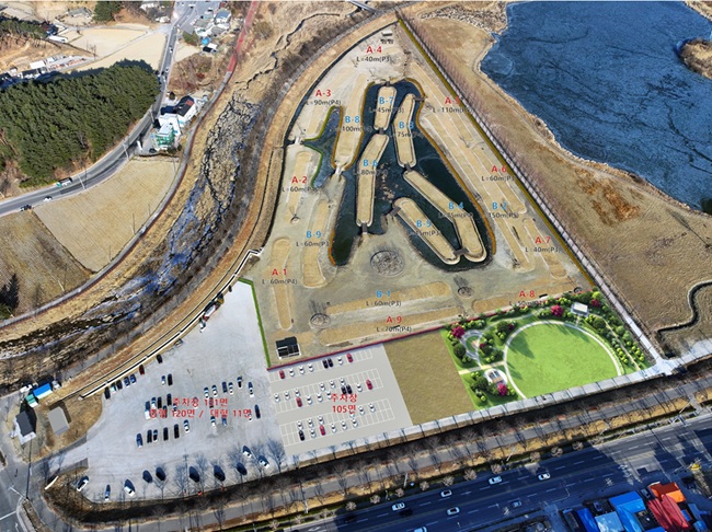 ▲ 경포 파크골프장 전경. ⓒ강릉시