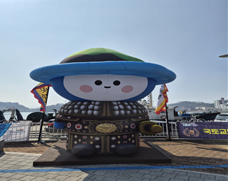 ▲ 다섬이 조형물_이순신광장 일원ⓒ여수시 제공