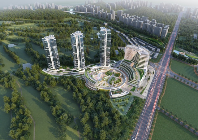 ▲ 고려대 동탄병원 조감도ⓒ화성시 제공