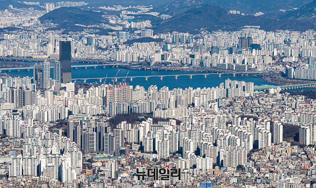 ▲ 서울 아파트 전경. ⓒ서성진 기자