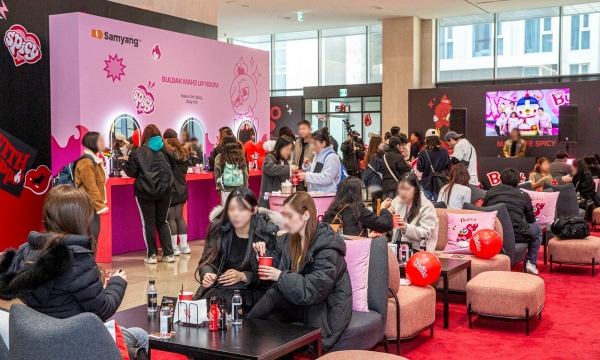 ▲ 삼양식품 명동 사옥 팝업스토어ⓒ삼양식품