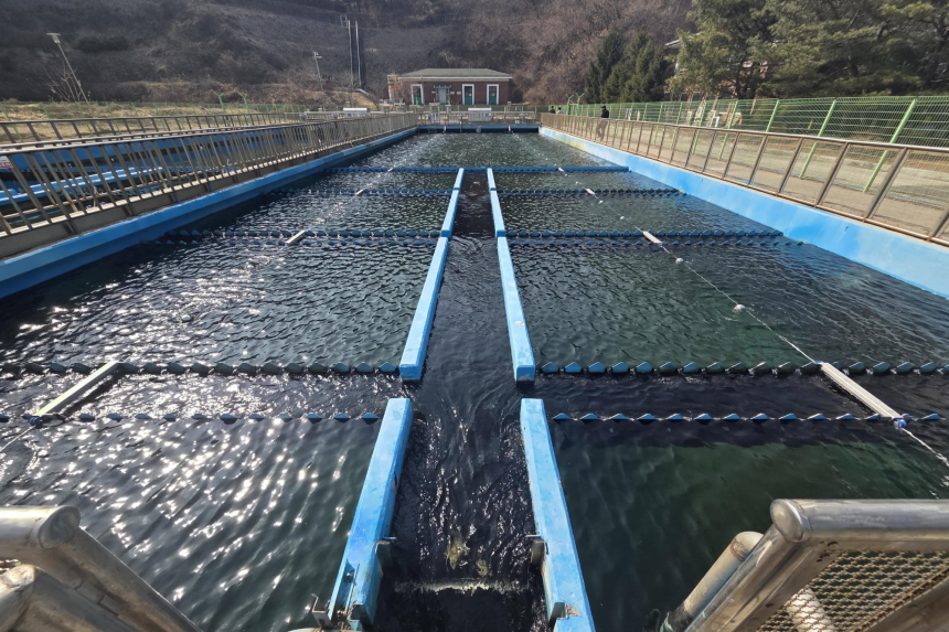 가평군, 정수장 유충 차단 위한 ‘수면파동장치’ 도입