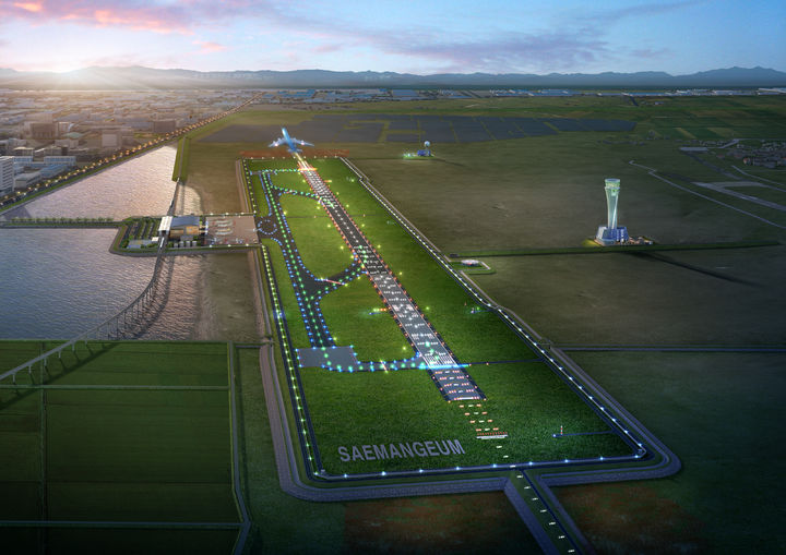 ▲ 새만금국제공항 조감도 ⓒ뉴시스