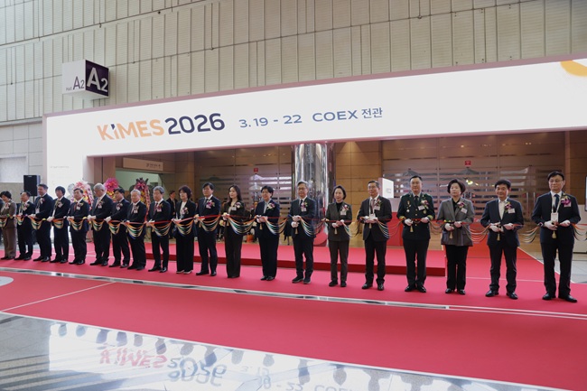 ▲ KIMES 2026 개막식 장면. ⓒ원주의료기기산업진흥원