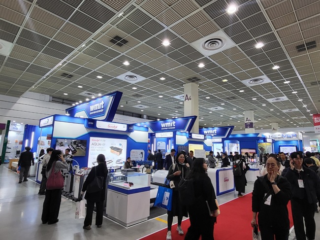 ▲ 강원공동관 부스 전경. ⓒ원주의료기기산업진흥원