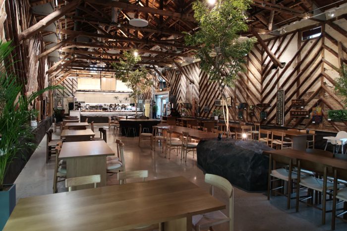 ▲ 합덕백쌀카페 내부 모습.ⓒ당진시