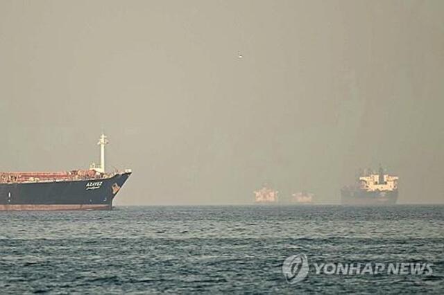 ▲ 걸프 해역의 선박들. 출처=AFPⓒ연합뉴스
