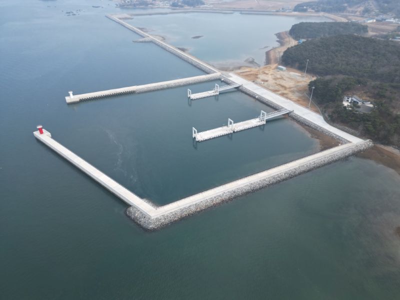 ▲ 보령신항 모습.ⓒ충남도