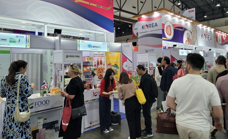 ▲ 2024년 태국 방콕 식품박람회ⓒ전라남도 제공