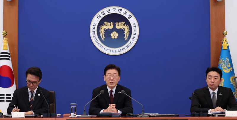 ▲ 이재명 대통령이 26일 청와대에서 열린 비상경제점검회의에서 발언하고 있다. ⓒ뉴시스