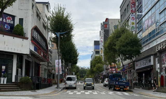 ▲ 남양 상점가 전경ⓒ화성시 제공