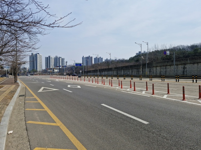 ▲ 세교6단지 진입램프 정비ⓒ오산시 제공