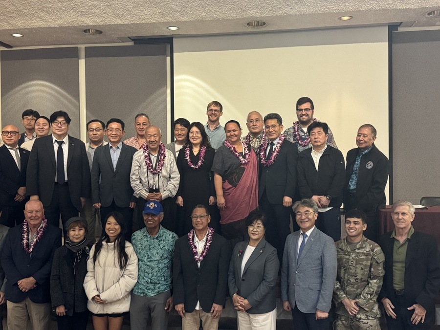 ▲ 하와이 바이오경제 이행포럼-발표자 기념촬영ⓒ전라남도 제공