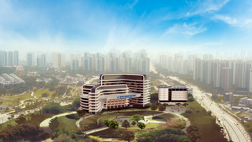 ▲ 양주시가 추진하고 있는 경기 동북부 공공병원 설립 조감도 ⓒ양주시 제공