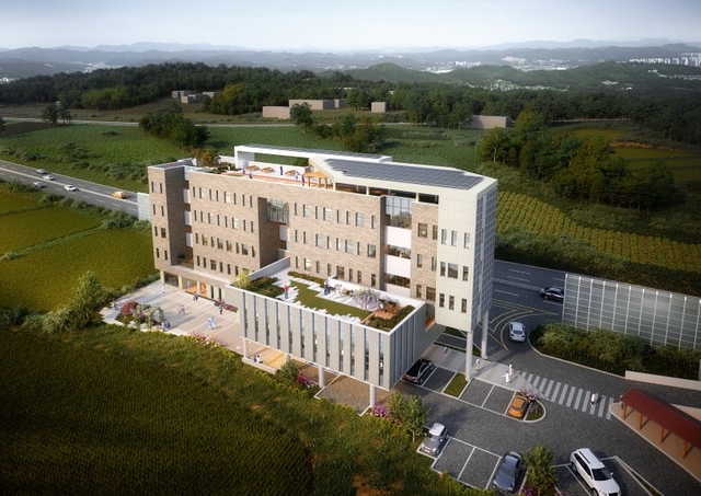 ▲ 올 하반기 개원을 앞둔 인천시 계양구 인천시립 치매요양원 조감도 ⓒ인천시 제공