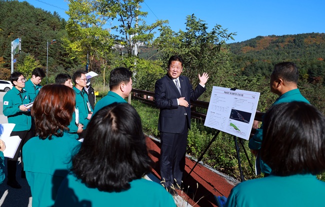 ▲ 태백시가 지난 24일 강원특별자치도 제1차 지방재정투자심사에서 '하늘담은 파크골프장 조성사업'이 조건부 승인을 받았다. ⓒ태백시