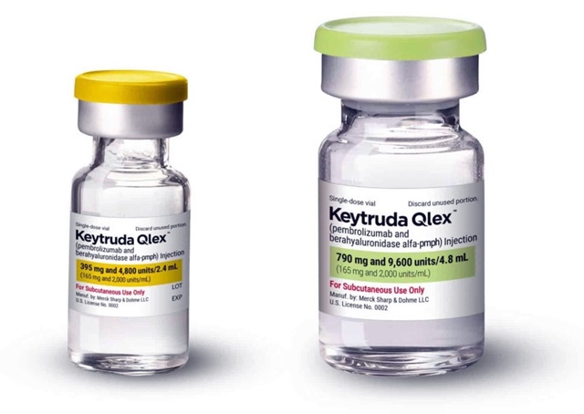 ▲ 알테오젠의 파하주사 제형(SC) 전환 기술(ALT-B4)이 적용된 항암제 '키트루다 큐렉스'. ⓒ머크(MSD)