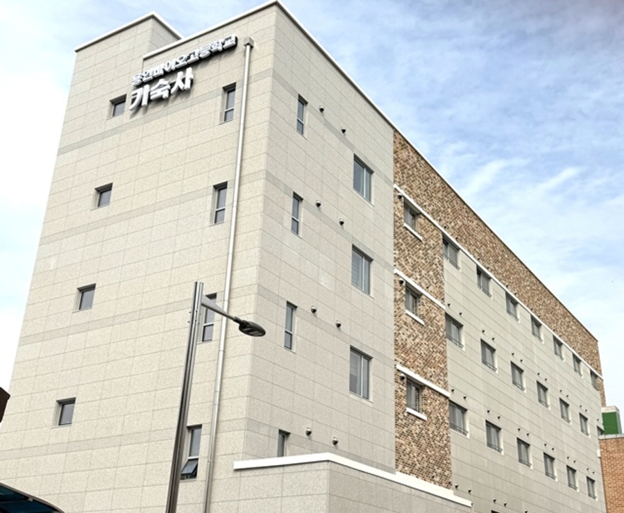 ▲ 용인바이오고등학교 기숙사. ⓒ경기도교육청 제공