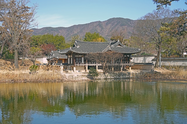 ▲ 덕봉정사 전경.ⓒ경주시