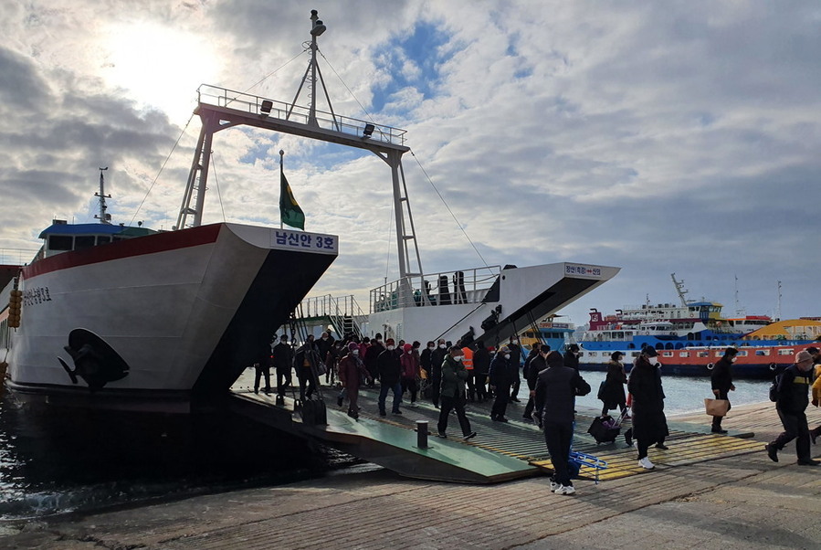 ▲ 여객선ⓒ전라남도 제공