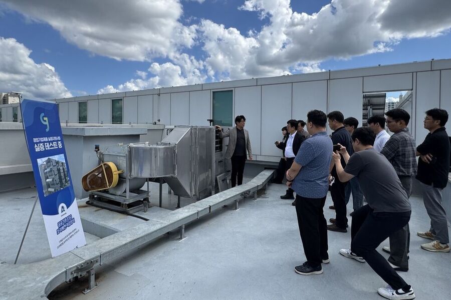 ▲ ‘실증의 도시’_에어데이터랩 테크니컬투어ⓒ광주광역시 제공