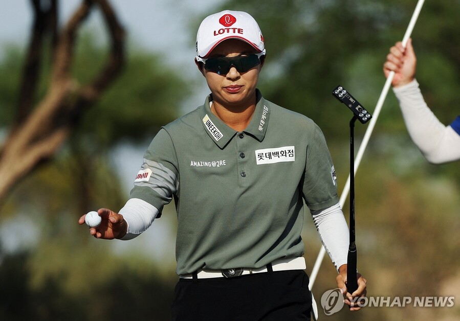▲ 김효주가 LPGA 투어 포드 챔피언십 3라운드에서 단독 선두로 올라섰다.ⓒ연합뉴스 제공