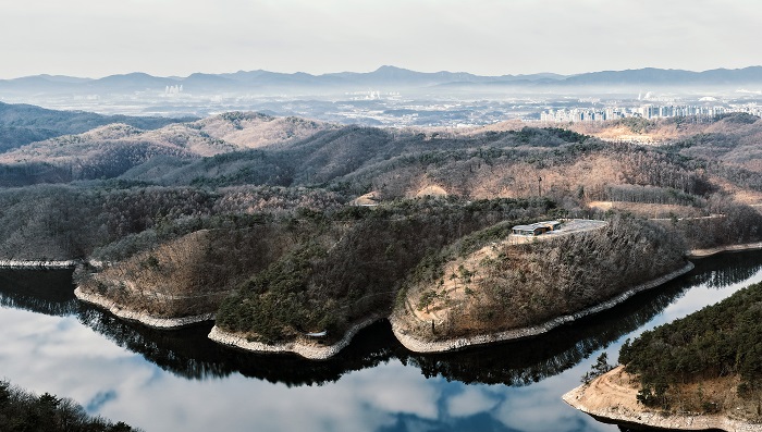 ▲ 음성 맹동치유의 숲 전경.ⓒ음성군청 제공