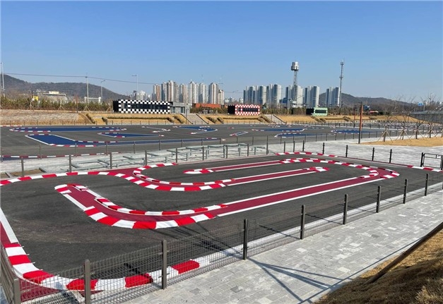 ▲ RC카 경기장 전경 ⓒ인천경제청 제공
